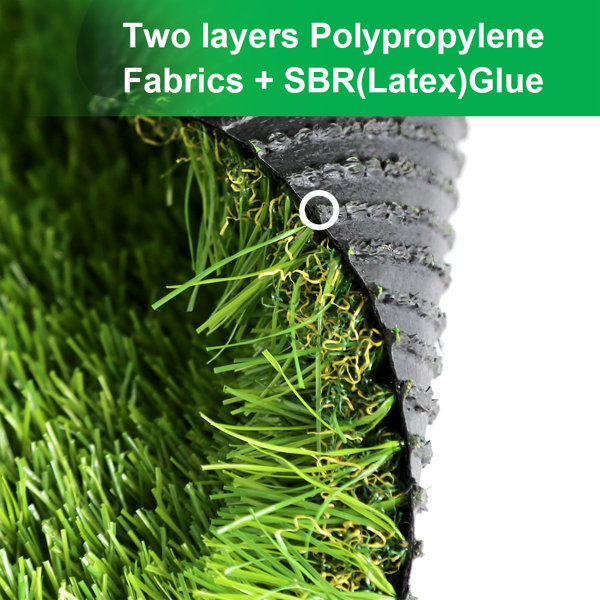 GATCOOL Artificial Grass Turf Customized Rolls & Reviews | Wayfair